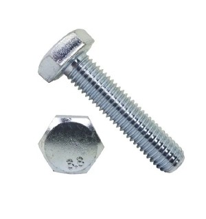 Болт DIN933 ШГ 16*130 ZN 8.8