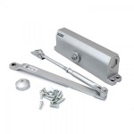 Доводчик дверной  DC-180 серебро легкий характер NOTEDO/10