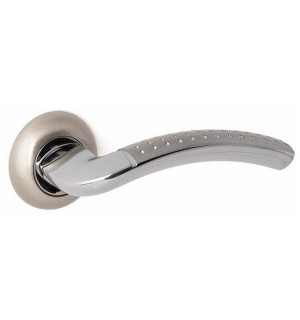 Ручка дверная AVERS H-14026-A-NIS/CR (Spindle 130) (B2B)