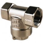 Фильтр универсал Т-образный латунь никель Ду20 Ру16 3/4 ВР ST211 SantechSystems