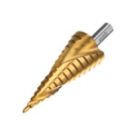 Сверло по металлу ступенчатое 4-32мм шаг 2мм HSS,спирал.проф.трехгр.хв MATRIX