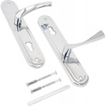 Ручка на планке 103-1 85мм АВ хром АЛЛЮР/20