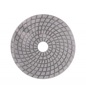 Диск алмазный 100мм гибкий шлиф  Р100 мокрое шлиф Вихрь
