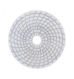 Диск алмазный 100мм гибкий шлиф  Р200 мокрое шлиф Вихрь
