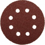 Круг шлифовальный на липучке 125мм Р240 8отв Вихрь