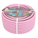 Шланг поливочный ПВХ армир. 1/2 25м ЖУК FLY PINK трехслойный