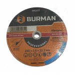 Круг отрезн. п/мет 230х2,0х22,2  /10/ BURMAN