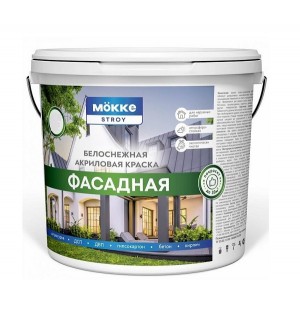 Краска в/д фасадная 25кг MOKKE STROY