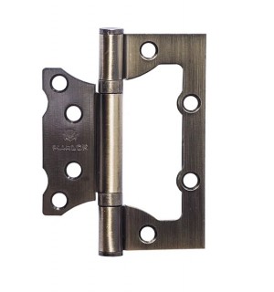 Петля 100*75*2,0 бронза без врезки MARLOK
