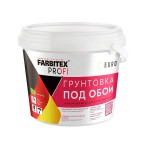 Грунтовка под обои акрил.укрывающая белая 12кг FARBITEX Профи/1