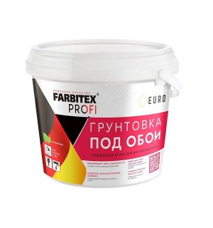 Грунтовка под обои акрил.укрывающая белая 12кг FARBITEX Профи/1
