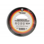 Изолента ПВХ серая 0,18х19 мм, 20 м, KRANZ KR-09-2808 Изолента ПВХ серая 0,18х19 мм, 20 м, KRANZ KR-09-2808