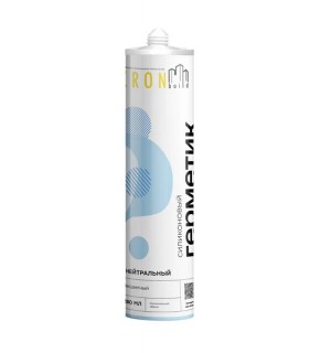 Герметик KRONBUILD силиконовый беcцветный нейтральный 280мл/24