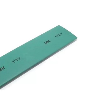 Трубка термоусадочная ТТУ 3/1,5 зеленая 1м IEK UDRS-D3-1-K06