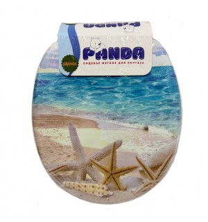 Сиденье для унитаза мягкое DS Мальдивы 109