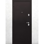 Дверь мет. ISOTERMA 11см (960L) левая Букле графит