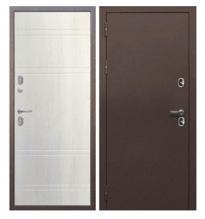 Дверь мет. ISOTERMA 11см (960R) правая букле УАЙТ