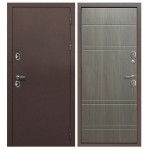 Дверь мет. ISOTERMA 11см (960R) правая букле Базальт