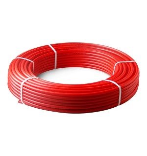 Труба 20*2 для тёплых полов PE-RT бухта 18м. красная