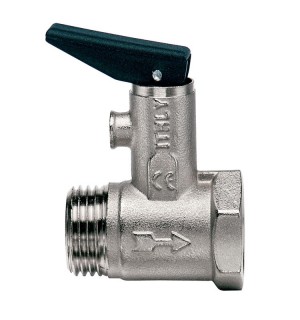 Клапан предохранит. 1/2 для бойлера с ручкой спуска 0,7МПа VIEIR