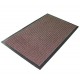 Коврик влаговпитывающ.ПВХ 50*80  ребристый  коричневый