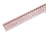Плинтус потолочный Р-04 Агат розовый с рисунком 32*32 1м