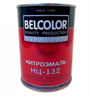 Эмаль НЦ-132 белая 0,7кг/14шт БЕЛКОЛОР