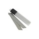Лезвия запасные для канц ножа 25мм (10шт) (20/300) БИБЕР 50225