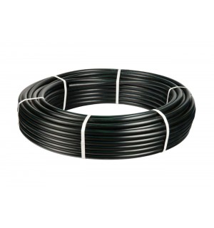 Труба ПНД  63*3,8  SDR17-10 атм.  (с разметкой) 100 метров черная