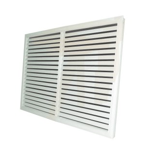 Решетка для радиатора бел 60*60/5шт