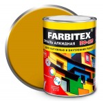 Эмаль ПФ-115 желтая 0,8кг/14шт FARBITEX