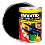 Эмаль ПФ-115 черная 0,8кг/14шт FARBITEX