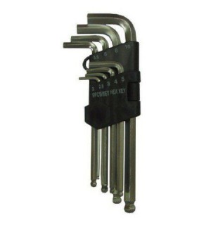 Набор Имбусов. ключей TORX, ключей CRV 1,5-10мм 9 предметов Бибер 90506