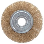 Щетка-крацовка дисковая Витая 125мм М22,2  стальная 70997 БИБЕР