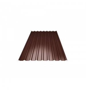 Профлист МП-20 6*1,15  6,9 м/2 Шоколад 8017 (0,45)