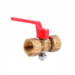 Кран с ручкой 11Б18бк Ду15 3-х ходовой