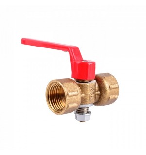 Кран с ручкой 11Б18бк Ду15 3-х ходовой