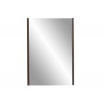 Зеркало-шкаф Оптима 50см (2 полки +зеркало 1дверь ) морское дерево винтаж