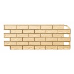 Фас. панель VOX Vilo Brick SAND с фугой 1000*420 /0,42м.кв