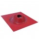 Манжета д/дымоходн. трубы угл №2 RES красный d 200*280 (660*660)