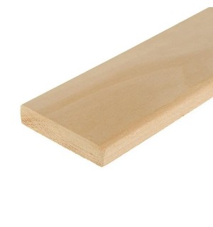 Наличник плоский липа сорт "А" 15*70*2300 мм.