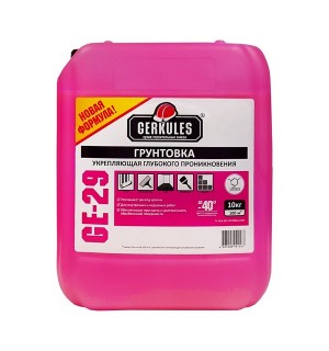 Грунт глубокого проникновения Геркулес GЕ-29 10 кг Акриловый