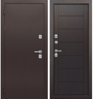 Дверь мет. ISOTERMA 11см (960R) правая медный антик темный кипарис