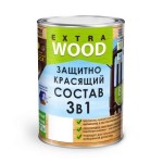 Защитно-красящий состав  Wood 0,75л махагон FARBITEX ПРОФИ