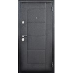 Дверь мет. Квадро Мет/Мет (860 L) левая черн антик