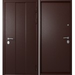 Дверь мет. Термо-5 Антик медь 960*1900 L МАЛЫШ