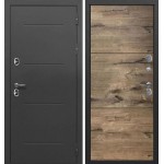 Дверь мет. ISOTERMA 11см (960L) левая серебро Канадский Дуб пацифик горизонт