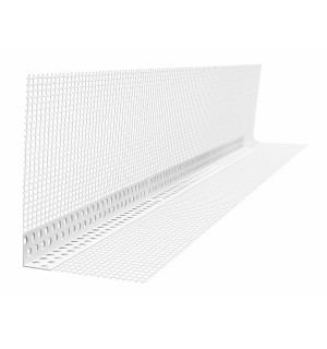 Профиль ПВХ угловой с арм.сеткой 10*15 2,5м